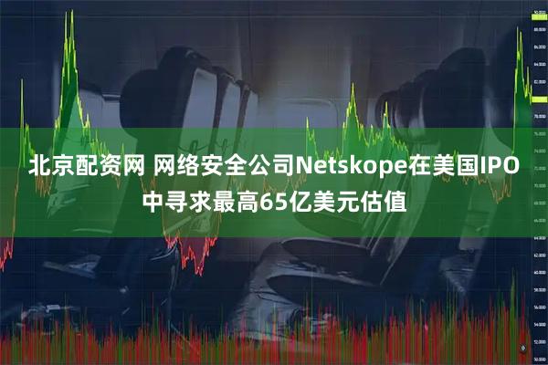 北京配资网 网络安全公司Netskope在美国IPO中寻求最高65亿美元估值